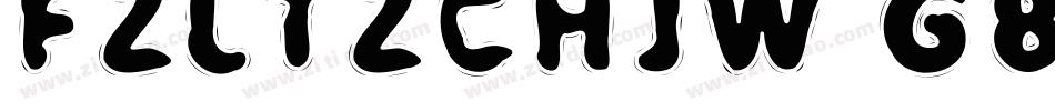 FZLTZCHJW GB1 0字体转换